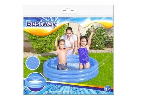 Dmuchany Basen Niebieski 122 cm x 25 cm Bestway 51025 Dmuchany Basen Niebieski 122 cm x 25 cm Bestway 51025