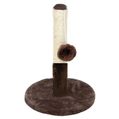 Drapak dla Kota Słupek do Drapania Wieża Ciemnobrązowy 40 cm x 30 cm Drapak dla Kota Słupek do Drapania Wieża Ciemnobrązowy 40 cm x 30 cm
