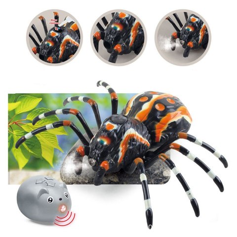 Zdalnie Sterowany Pająk Tarantula Podczerwień Czarny R/C ST Zdalnie Sterowany Pająk Tarantula Podczerwień Czarny R/C ST