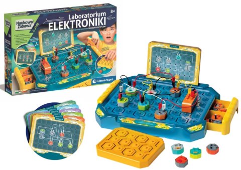 Naukowa Zabawa Laboratorium Elektroniki Clementoni 50727 Naukowa Zabawa Laboratorium Elektroniki Clementoni 50727