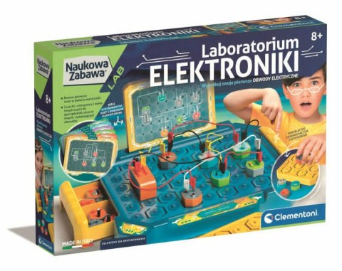 Naukowa Zabawa Laboratorium Elektroniki Clementoni 50727 Naukowa Zabawa Laboratorium Elektroniki Clementoni 50727
