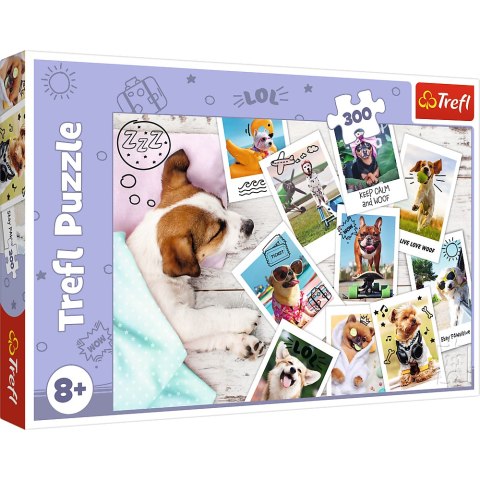 Puzzle - "300" - Zdjęcia z wakacji / Trefl 23003 Puzzle - "300" - Zdjęcia z wakacji / Trefl 23003