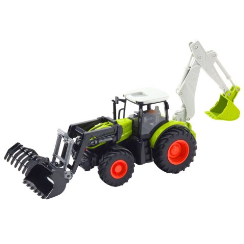Traktor Rolniczy Z Obrotową Łyżką i Koparką 2w1 Zdalnie Sterowany 2.4G Traktor Rolniczy Z Obrotową Łyżką i Koparką 2w1 Zdalnie Sterowany 2.4G
