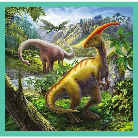 Puzzle - "3w1" - Niezwykły świat dinozaurów Trefl 34837 Puzzle - "3w1" - Niezwykły świat dinozaurów Trefl 34837