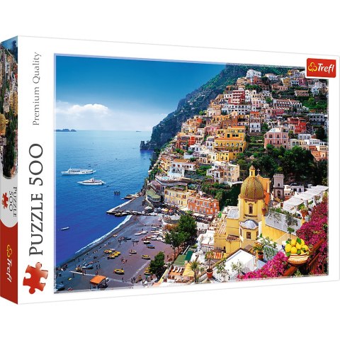 Puzzle 500 el. Positano, Wybrzeże Amalfickie, Włochy Trefl 37145 Puzzle 500 el. Positano, Wybrzeże Amalfickie, Włochy Trefl 37145