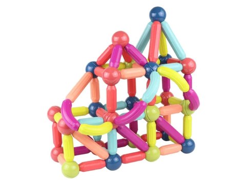 Klocki Magnetyczne Konstrukcyjne Edukacyjne Kuferek 145 Elementów Klocki Magnetyczne Konstrukcyjne Edukacyjne Kuferek 145 Elementów