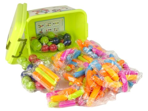 Klocki Magnetyczne Konstrukcyjne Edukacyjne Kuferek 145 Elementów Klocki Magnetyczne Konstrukcyjne Edukacyjne Kuferek 145 Elementów
