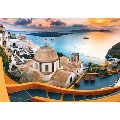 Puzzle - "1000" Bajkowe Santorini Trefl 10445 Puzzle - "1000" Bajkowe Santorini Trefl 10445