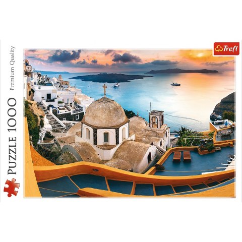 Puzzle - "1000" Bajkowe Santorini Trefl 10445 Puzzle - "1000" Bajkowe Santorini Trefl 10445