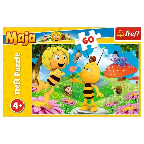 Puzzle - 60 - Kwiatek dla Mai - Studio 100 Maya the Bee 17330 Puzzle - 60 - Kwiatek dla Mai - Studio 100 Maya the Bee 17330