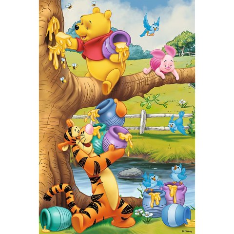 Puzzle - 60 - Małe co nieco - Disney Kubuś Puchatek 17264 Puzzle - 60 - Małe co nieco - Disney Kubuś Puchatek 17264