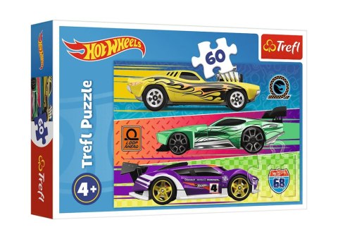 Puzzle Hot Wheels 60 el. Wyścig 17389 Puzzle Hot Wheels 60 el. Wyścig 17389