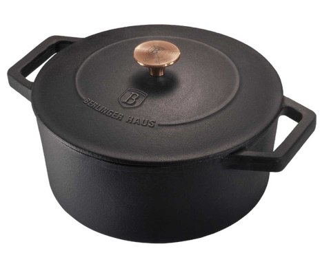 GARNEK ŻELIWNY 24cm 4,3L BERLINGER HAUS BH-6492 GARNEK ŻELIWNY 24cm 4,3L BERLINGER HAUS BH-6492