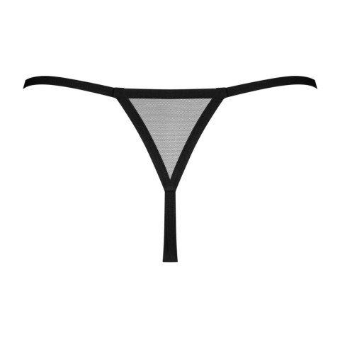 Obsessive - Seksowne Stringi Novenes Bez Krocza Z Wisiorkiem M/L Obsessive - Seksowne Stringi Novenes Bez Krocza Z Wisiorkiem M/L