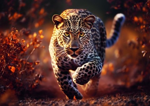 Puzzle- "1000 Premium Plus" - Photo Odyssey: Dziki Leopard Trefl 10818 Puzzle- "1000 Premium Plus" - Photo Odyssey: Dziki Leopard Trefl 10818