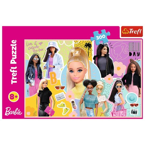 Puzzle - 300 - Twoja ulubiona Barbie - Mattel, Barbie 23025