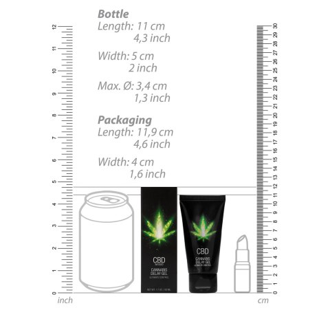 Spray opóźniający orgazm CBD 50 ml Pharmquests shots