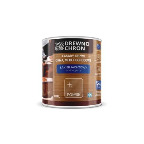 DREWNOCHRON LAKIER JACHTOWY PÓŁMAT 0,8L DREWNOCHRON LAKIER JACHTOWY PÓŁMAT 0,8L