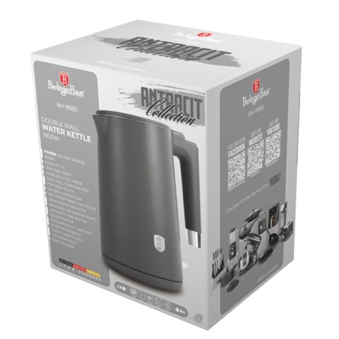 CZAJNIK ELEKTRYCZNY 1,7L BERLINGER HAUS BH-9580 ANTRACIT CZAJNIK ELEKTRYCZNY 1,7L BERLINGER HAUS BH-9580 ANTRACIT
