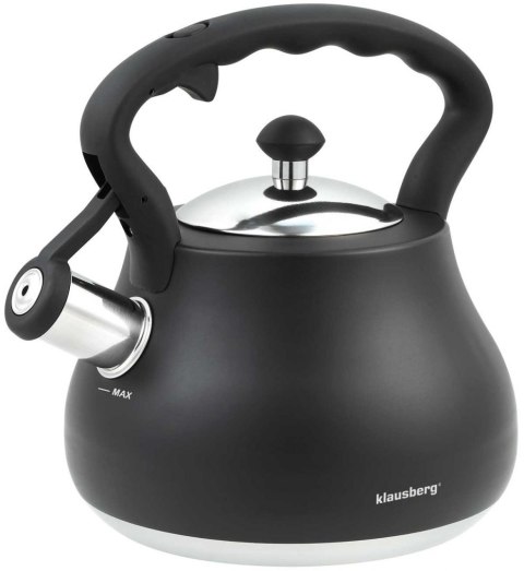 CZAJNIK Z GWIZDKIEM KLAUSBERG 2,7L KB-7446 CZAJNIK Z GWIZDKIEM KLAUSBERG 2,7L KB-7446