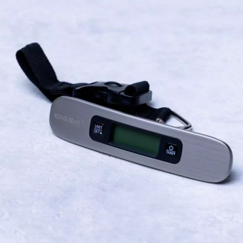 ELEKTRONICZNA WAGA BAGAŻOWA 1-50kg KINGHOFF KH-1820 ELEKTRONICZNA WAGA BAGAŻOWA 1-50kg KINGHOFF KH-1820