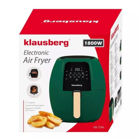 FRYTOWNICA BEZTŁUSZCZOWA 1800W 7,7L KLAUSBERG KB-7596 FRYTOWNICA BEZTŁUSZCZOWA 1800W 7,7L KLAUSBERG KB-7596