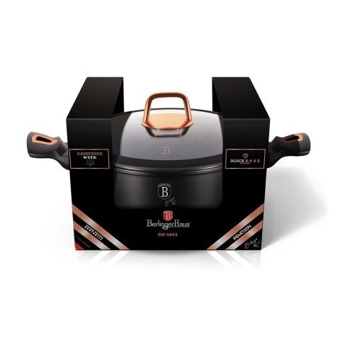 GARNEK GRANITOWY 24cm BERLINGER HAUS BLACK ROSE BH-1642 GARNEK GRANITOWY 24cm BERLINGER HAUS BLACK ROSE BH-1642