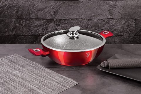 GARNEK GRANITOWY WOK 28cm BERLINGER HAUS BH-7110 GARNEK GRANITOWY WOK 28cm BERLINGER HAUS BH-7110