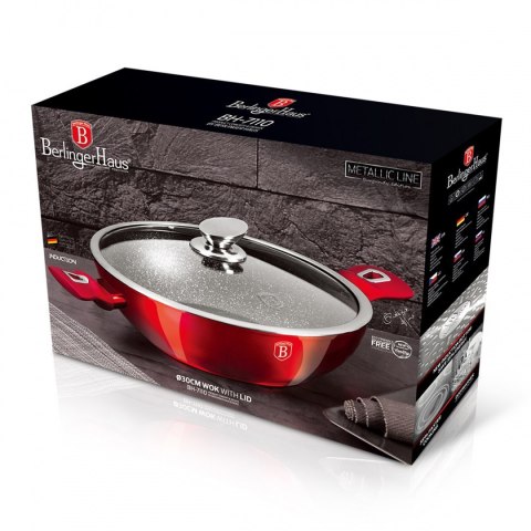 GARNEK GRANITOWY WOK 28cm BERLINGER HAUS BH-7110 GARNEK GRANITOWY WOK 28cm BERLINGER HAUS BH-7110