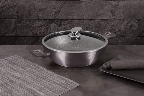 GARNEK GRANITOWY WOK 28cm BERLINGER HAUS BH-7111 CARBON PRO GARNEK GRANITOWY WOK 28cm BERLINGER HAUS BH-7111 CARBON PRO