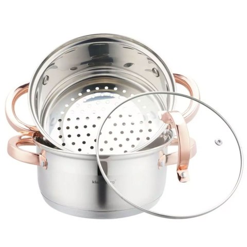 GARNEK NA PARĘ KLAUSBERG 3 ELEM. 18cm KB-7725 ROSE GOLD GARNEK NA PARĘ KLAUSBERG 3 ELEM. 18cm KB-7725 ROSE GOLD