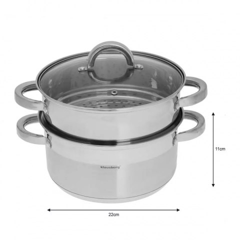 GARNEK NA PARĘ KLAUSBERG 3 ELEM. 22cm KB-7141 GARNEK NA PARĘ KLAUSBERG 3 ELEM. 22cm KB-7141