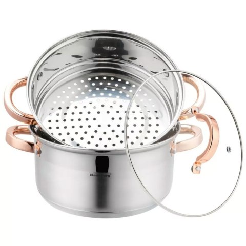 GARNEK NA PARĘ KLAUSBERG 3 ELEM. 22cm KB-7731 ROSE GOLD GARNEK NA PARĘ KLAUSBERG 3 ELEM. 22cm KB-7731 ROSE GOLD