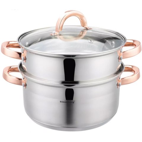 GARNEK NA PARĘ KLAUSBERG 3 ELEM. 22cm KB-7731 ROSE GOLD GARNEK NA PARĘ KLAUSBERG 3 ELEM. 22cm KB-7731 ROSE GOLD