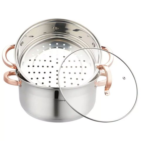 GARNEK NA PARĘ KLAUSBERG 3 ELEM. 24cm KB-7734 ROSE GOLD GARNEK NA PARĘ KLAUSBERG 3 ELEM. 24cm KB-7734 ROSE GOLD