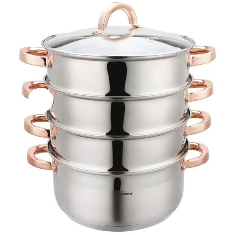GARNEK NA PARĘ KLAUSBERG 5 ELEM. 24cm KB-7736 ROSE GOLD GARNEK NA PARĘ KLAUSBERG 5 ELEM. 24cm KB-7736 ROSE GOLD