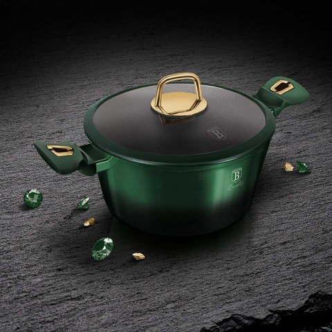 GARNEK TYTANOWY BERLINGER HAUS 24cm BH-6058 EMERALD GARNEK TYTANOWY BERLINGER HAUS 24cm BH-6058 EMERALD