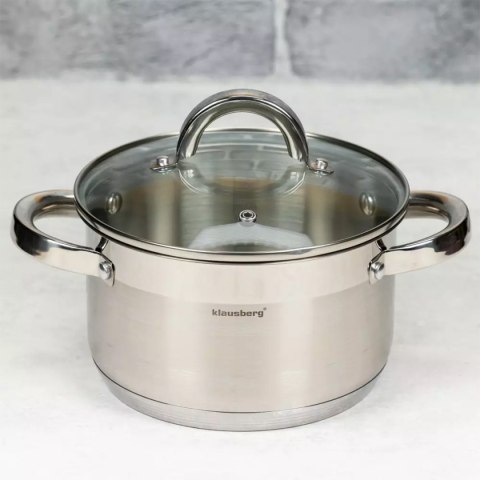 GARNEK Z POKRYWĄ 12cm KLAUSBERG KB-7120 0,5L GARNEK Z POKRYWĄ 12cm KLAUSBERG KB-7120 0,5L