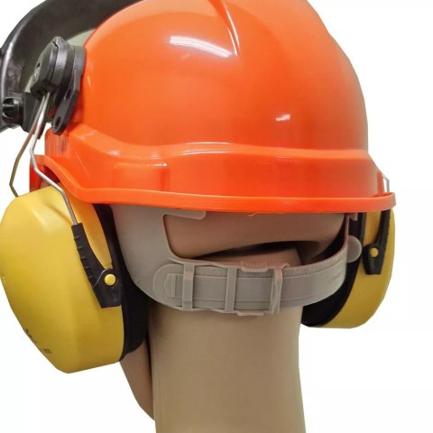 Kask Ochronny BITUXX Dla Leśnika Zdejmowana Osłona Twarzy + Nauszniki Kask Ochronny BITUXX Dla Leśnika Zdejmowana Osłona Twarzy + Nauszniki