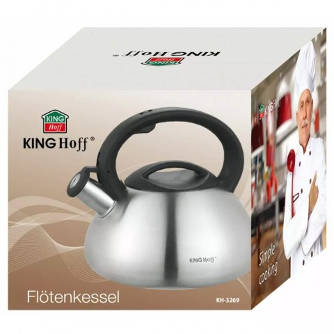KINGHOFF CZAJNIK 3L Z GWIZDKIEM KH-3269 KINGHOFF CZAJNIK 3L Z GWIZDKIEM KH-3269