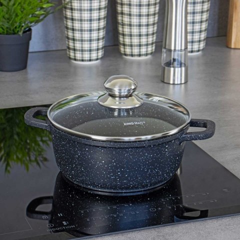 KINGHOFF GARNEK MARMUROWY 28cm KH-1597 6,5L KINGHOFF GARNEK MARMUROWY 28cm KH-1597 6,5L