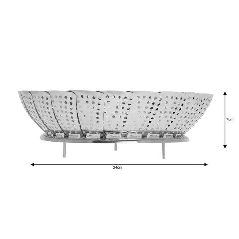 KINGHOFF KOSZYK PAROWY DO WARZYW 28CM KH-3313 KINGHOFF KOSZYK PAROWY DO WARZYW 28CM KH-3313
