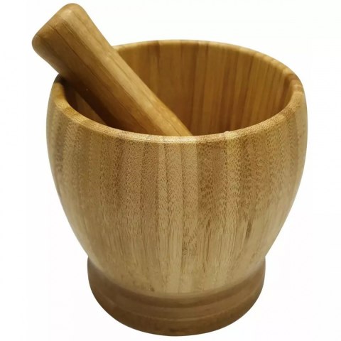 KUCHENNY MOŹDZIERZ BAMBUSOWY 9cm KINGHOFF KH-1616 KUCHENNY MOŹDZIERZ BAMBUSOWY 9cm KINGHOFF KH-1616