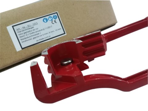 MINI GIĘTARKA DO RUR 6/8/10 MM MIEDŹ ALUMINIUM PODZIAŁKA KĄTOWA SOLIDNA MINI GIĘTARKA DO RUR 6/8/10 MM MIEDŹ ALUMINIUM PODZIAŁKA KĄTOWA SOLIDNA