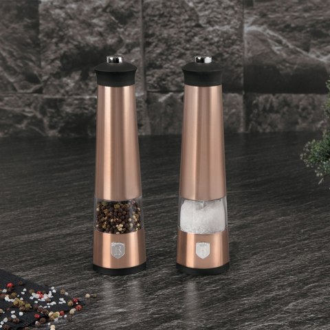 MŁYNKI ELEKTRYCZNE DO PIEPRZU I SOLI BERLINGER HAUS BH-9500 ROSE GOLD MŁYNKI ELEKTRYCZNE DO PIEPRZU I SOLI BERLINGER HAUS BH-9500 ROSE GOLD