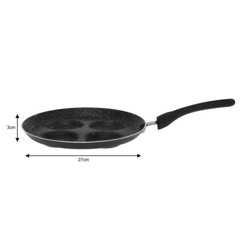 PATELNIA DO JAJEK Z POWŁOKĄ MARMUROWĄ KINGHOFF MARMO 24cm KH-3928 PATELNIA DO JAJEK Z POWŁOKĄ MARMUROWĄ KINGHOFF MARMO 24cm KH-3928