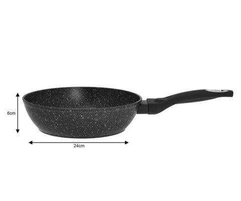 PATELNIA GRANITOWA 24cm KLAUSBERG KB-7293 GŁĘBOKA PATELNIA GRANITOWA 24cm KLAUSBERG KB-7293 GŁĘBOKA