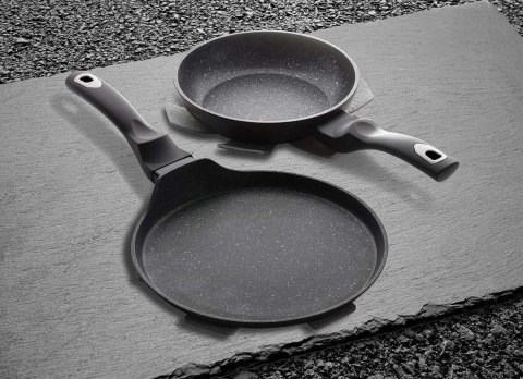 PATELNIA GRANITOWA DO NALEŚNIKÓW 25cm BERLINGER HAUS BLACK SILVER BH-1849 PATELNIA GRANITOWA DO NALEŚNIKÓW 25cm BERLINGER HAUS BLACK SILVER BH-1849