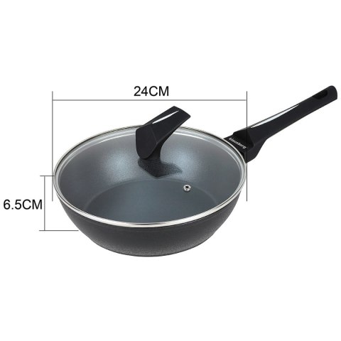 PATELNIA MARMURKOWA Z POKRYWĄ KLAUSBERG 24cm KB-7691 PATELNIA MARMURKOWA Z POKRYWĄ KLAUSBERG 24cm KB-7691