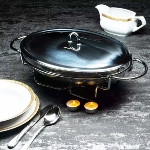 PODGRZEWACZ ŻAROODPORNY STOŁOWY 3,2L KINGHOFF KH-1411 PODGRZEWACZ ŻAROODPORNY STOŁOWY 3,2L KINGHOFF KH-1411
